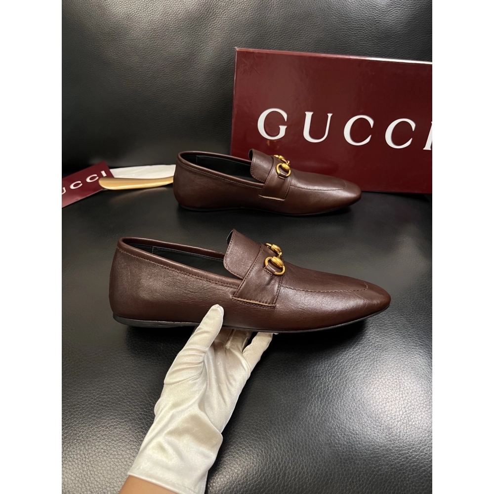 Gucci leather shoes 078,GUCCI SHOES,Business Shoes