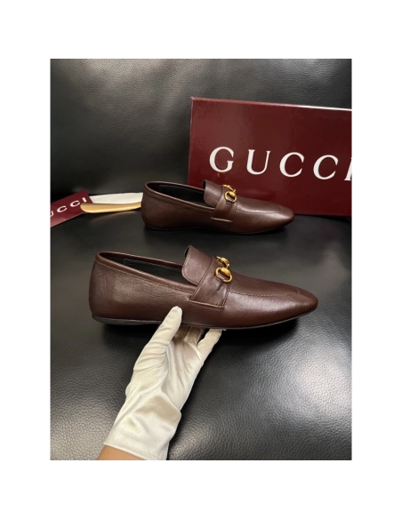 Gucci leather shoes 078,GUCCI SHOES,Business Shoes