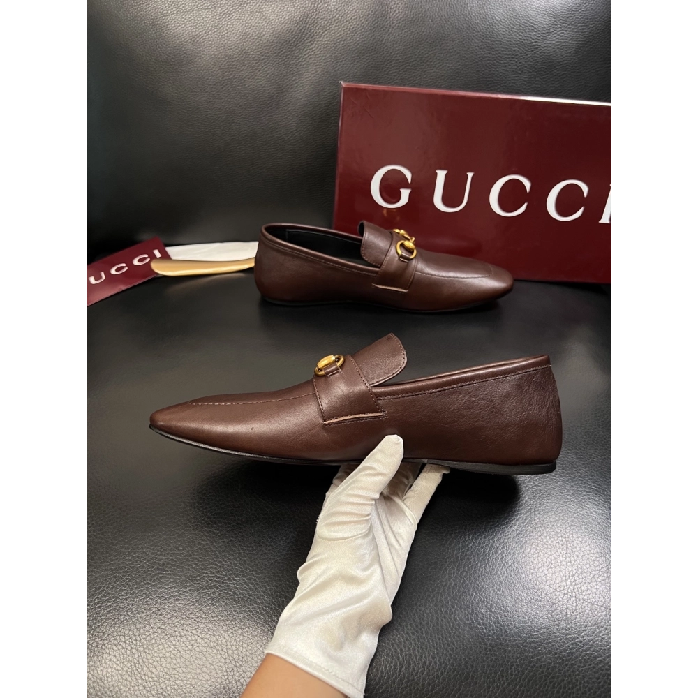 Gucci leather shoes 078,GUCCI SHOES,Business Shoes