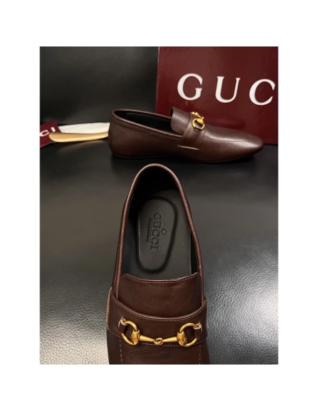 Gucci leather shoes 078,GUCCI SHOES,Business Shoes