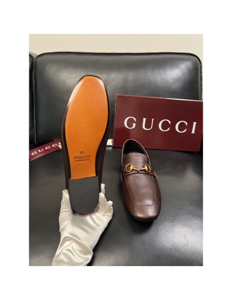 Gucci leather shoes 078,GUCCI SHOES,Business Shoes
