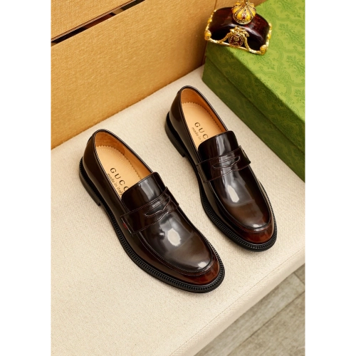 Gucci leather shoes 069,GUCCI SHOES,Business Shoes