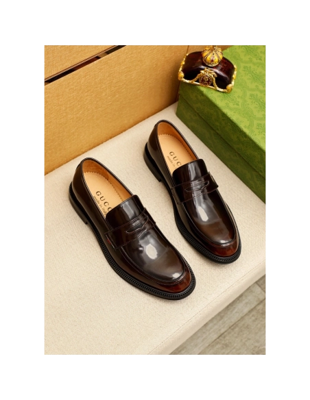 Gucci leather shoes 069,GUCCI SHOES,Business Shoes