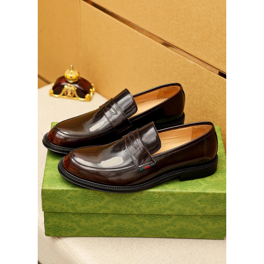 Gucci leather shoes 069,GUCCI SHOES,Business Shoes