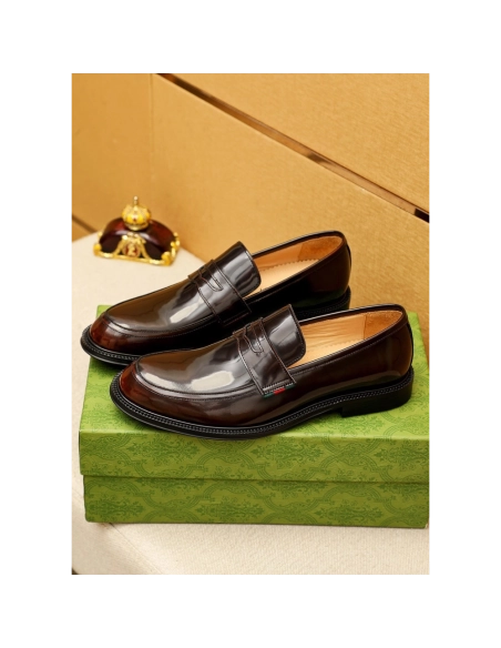 Gucci leather shoes 069,GUCCI SHOES,Business Shoes