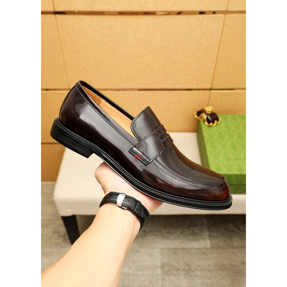 Gucci leather shoes 069,GUCCI SHOES,Business Shoes