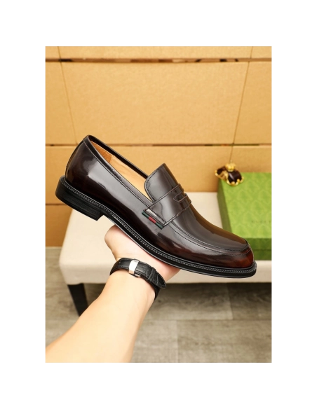 Gucci leather shoes 069,GUCCI SHOES,Business Shoes