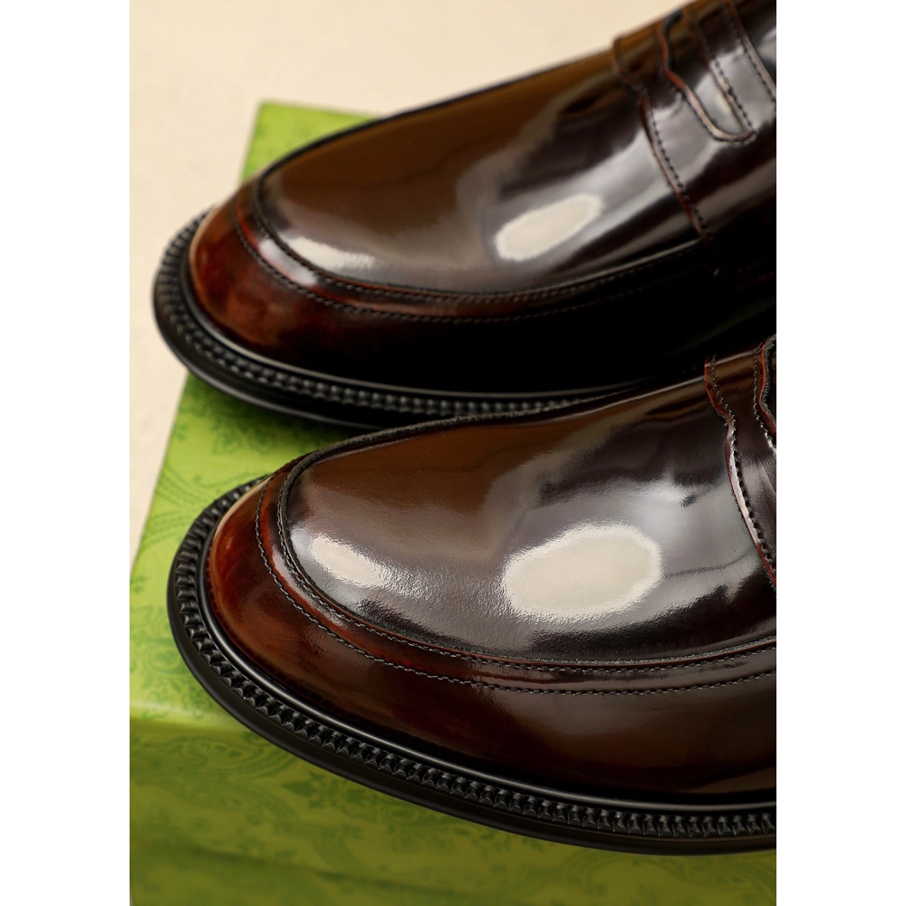 Gucci leather shoes 069,GUCCI SHOES,Business Shoes