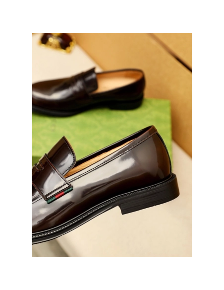 Gucci leather shoes 069,GUCCI SHOES,Business Shoes