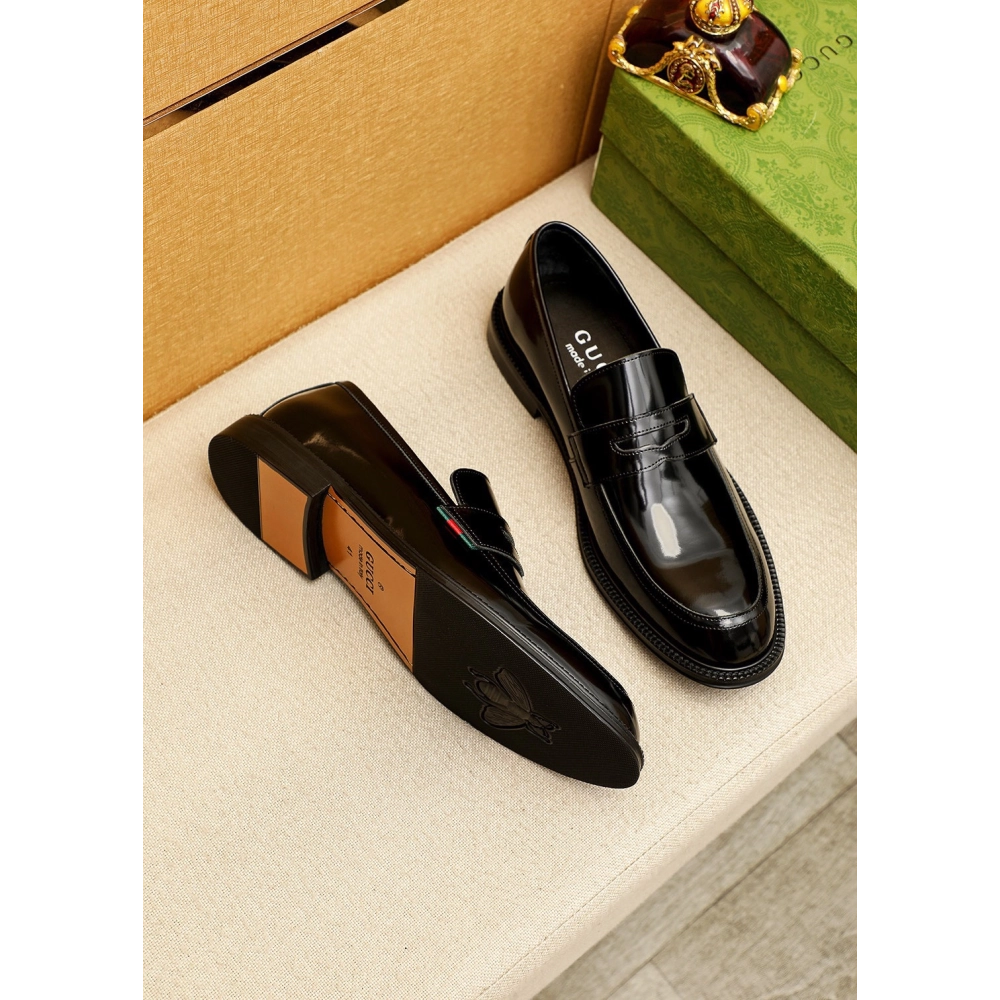 Gucci leather shoes 070,GUCCI SHOES,Business Shoes