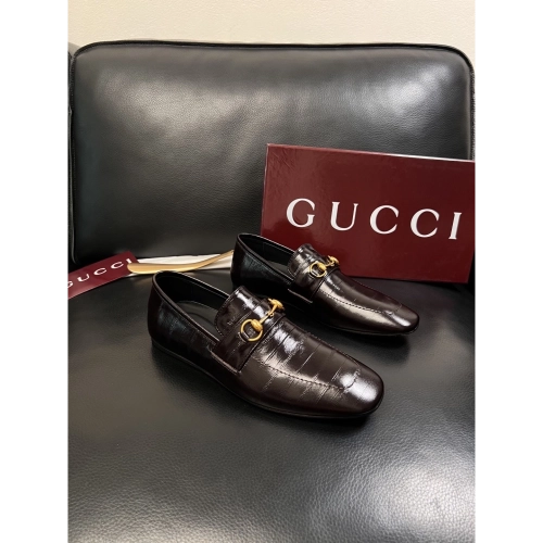 Gucci leather shoes 081,GUCCI SHOES,Business Shoes