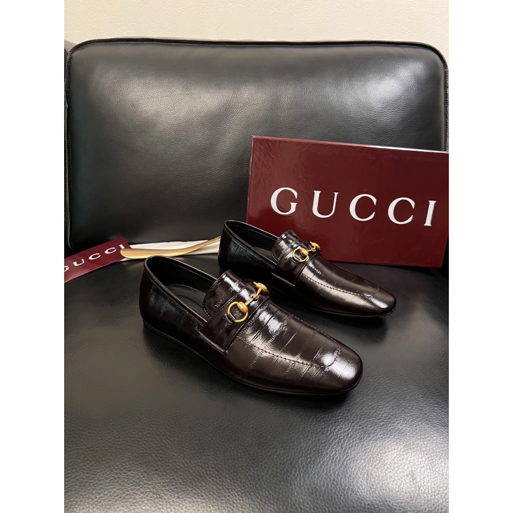 Gucci leather shoes 081,GUCCI SHOES,Business Shoes