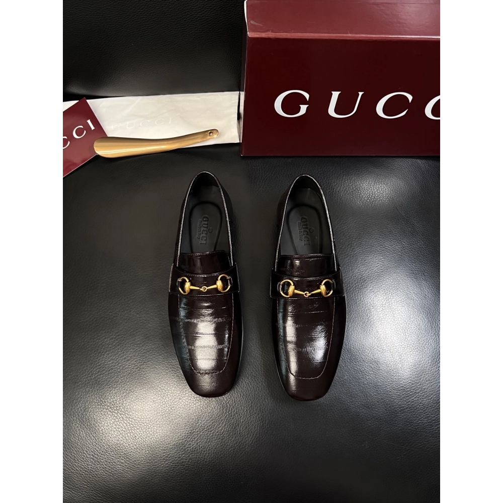 Gucci leather shoes 081,GUCCI SHOES,Business Shoes