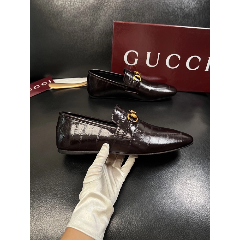 Gucci leather shoes 081,GUCCI SHOES,Business Shoes