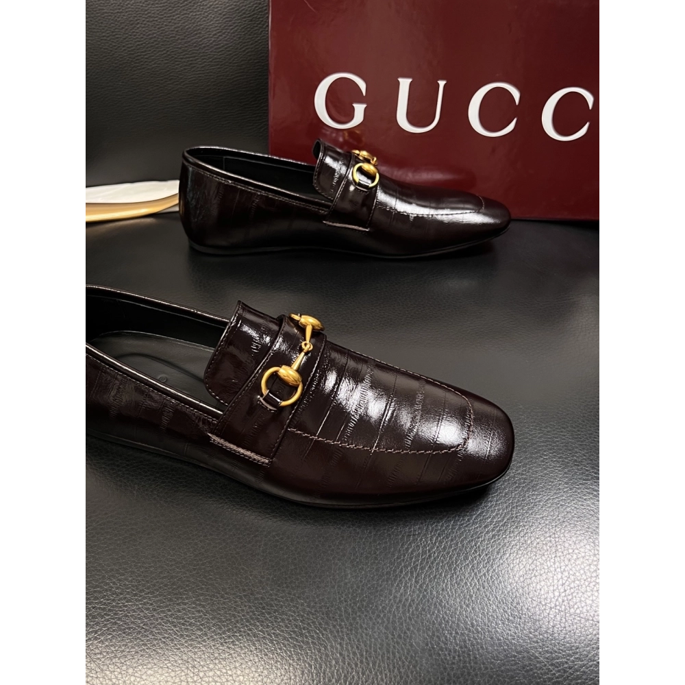 Gucci leather shoes 081,GUCCI SHOES,Business Shoes