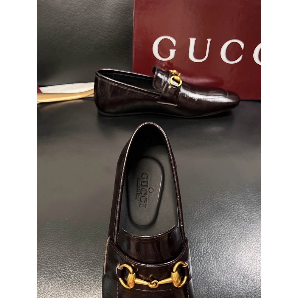 Gucci leather shoes 081,GUCCI SHOES,Business Shoes