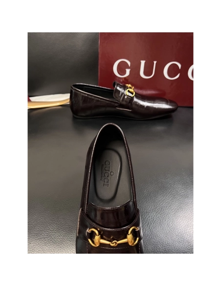 Gucci leather shoes 081,GUCCI SHOES,Business Shoes