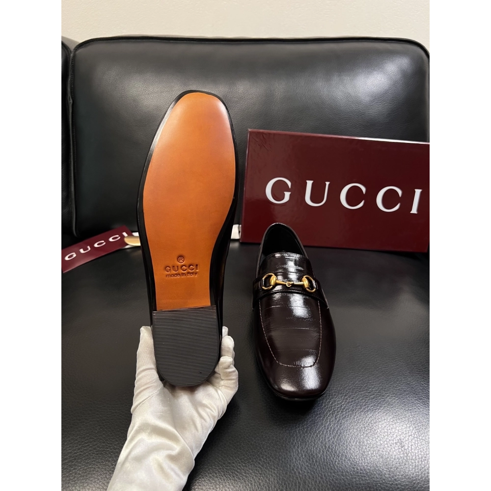 Gucci leather shoes 081,GUCCI SHOES,Business Shoes