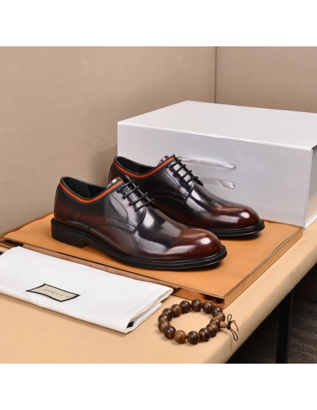 Gucci leather shoes 082,GUCCI SHOES,Business Shoes