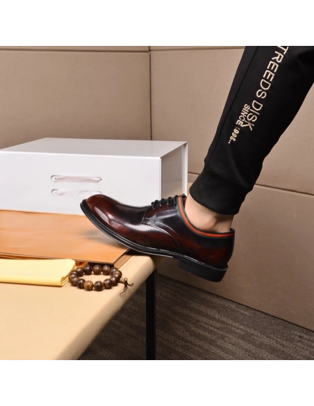 Gucci leather shoes 082,GUCCI SHOES,Business Shoes