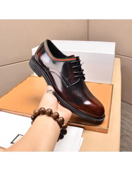 Gucci leather shoes 082,GUCCI SHOES,Business Shoes