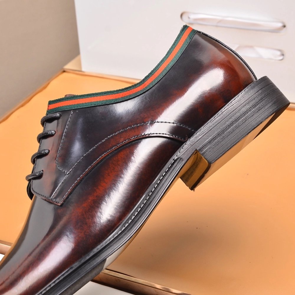 Gucci leather shoes 082,GUCCI SHOES,Business Shoes