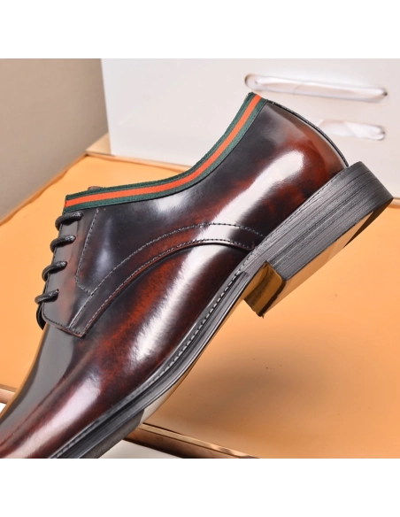 Gucci leather shoes 082,GUCCI SHOES,Business Shoes