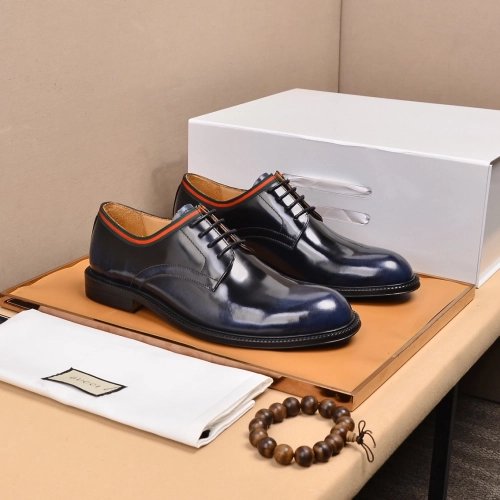 Gucci leather shoes 083,GUCCI SHOES,Business Shoes