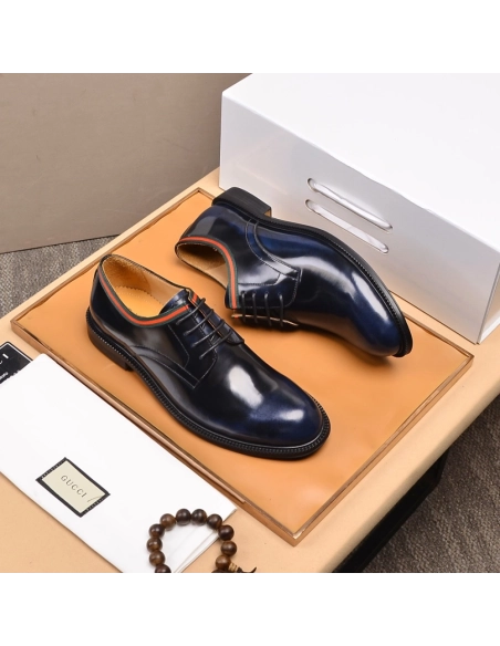 Gucci leather shoes 083,GUCCI SHOES,Business Shoes