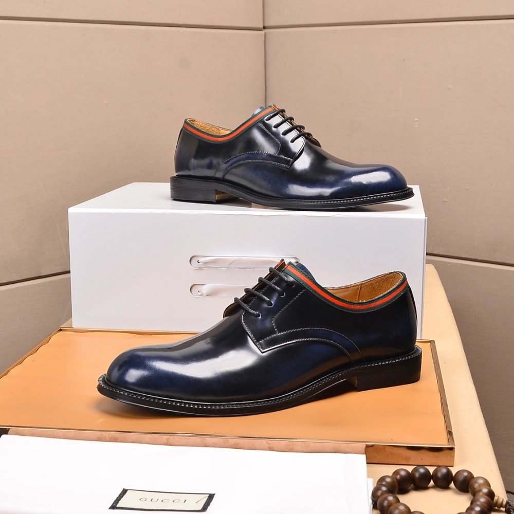 Gucci leather shoes 083,GUCCI SHOES,Business Shoes