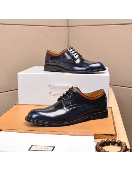 Gucci leather shoes 083,GUCCI SHOES,Business Shoes