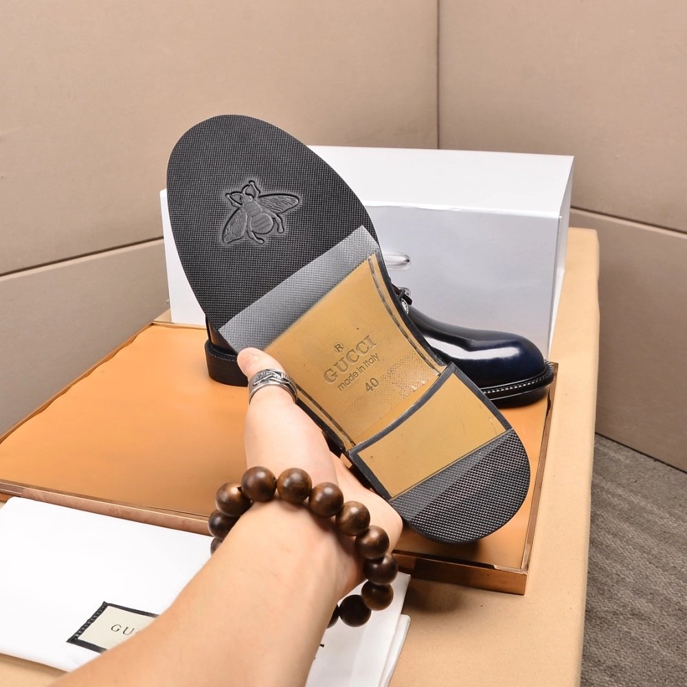 Gucci leather shoes 083,GUCCI SHOES,Business Shoes