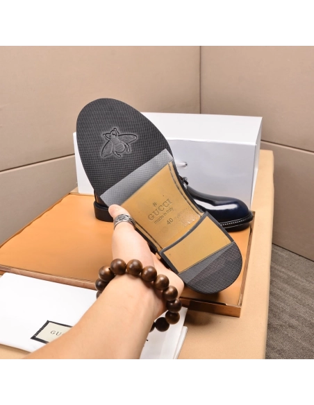 Gucci leather shoes 083,GUCCI SHOES,Business Shoes
