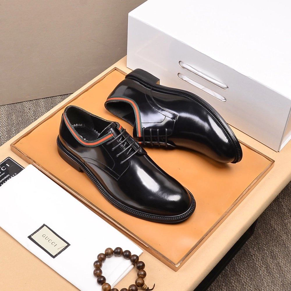 Gucci leather shoes 084,GUCCI SHOES,Business Shoes