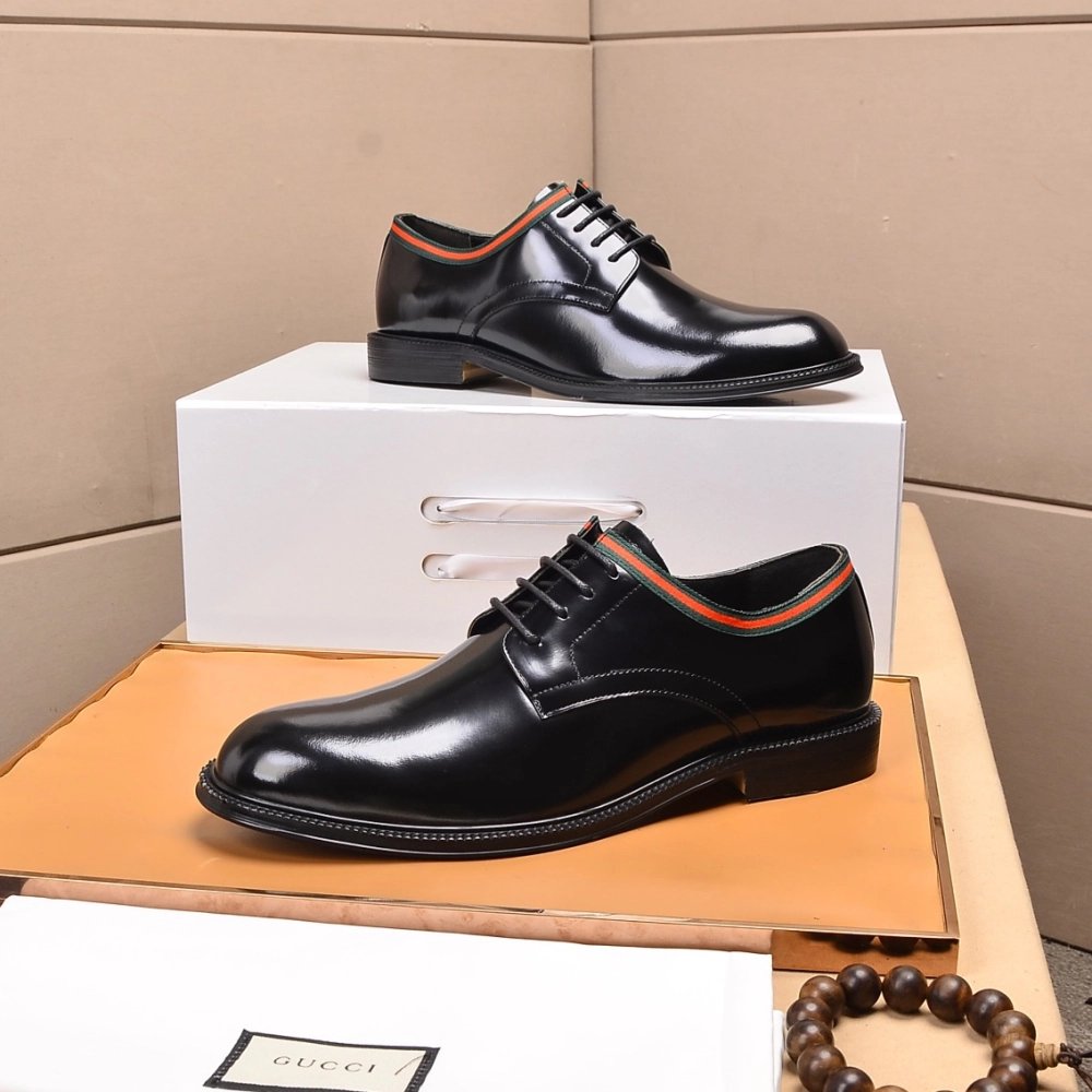 Gucci leather shoes 084,GUCCI SHOES,Business Shoes