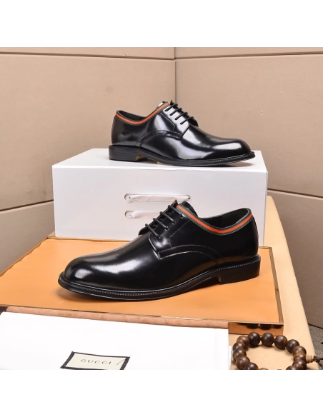 Gucci leather shoes 084,GUCCI SHOES,Business Shoes