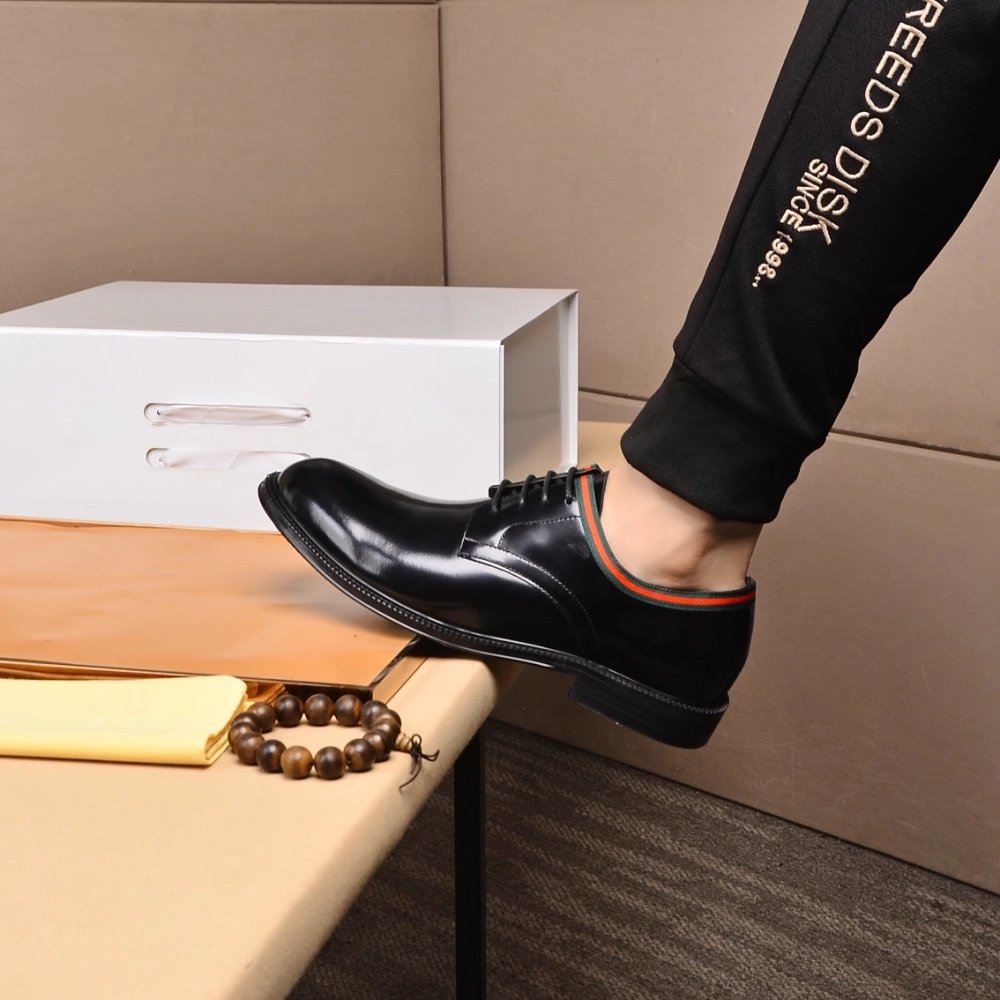 Gucci leather shoes 084,GUCCI SHOES,Business Shoes