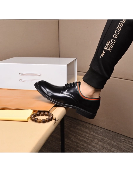 Gucci leather shoes 084,GUCCI SHOES,Business Shoes
