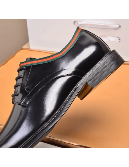 Gucci leather shoes 084,GUCCI SHOES,Business Shoes