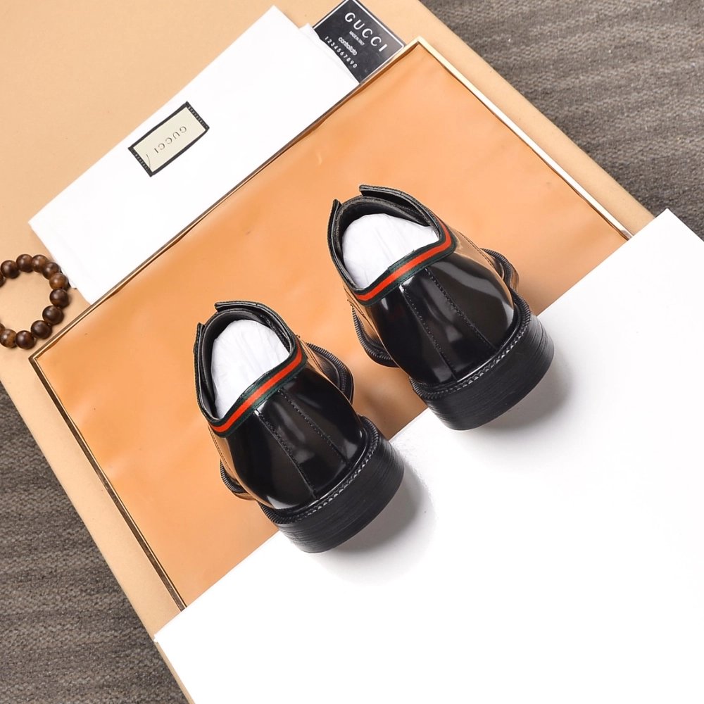 Gucci leather shoes 084,GUCCI SHOES,Business Shoes