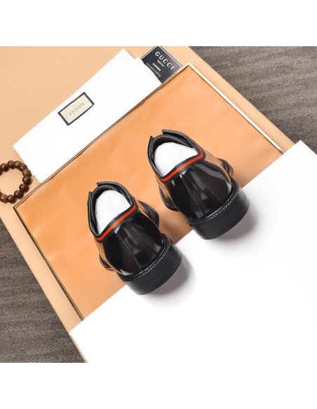 Gucci leather shoes 084,GUCCI SHOES,Business Shoes