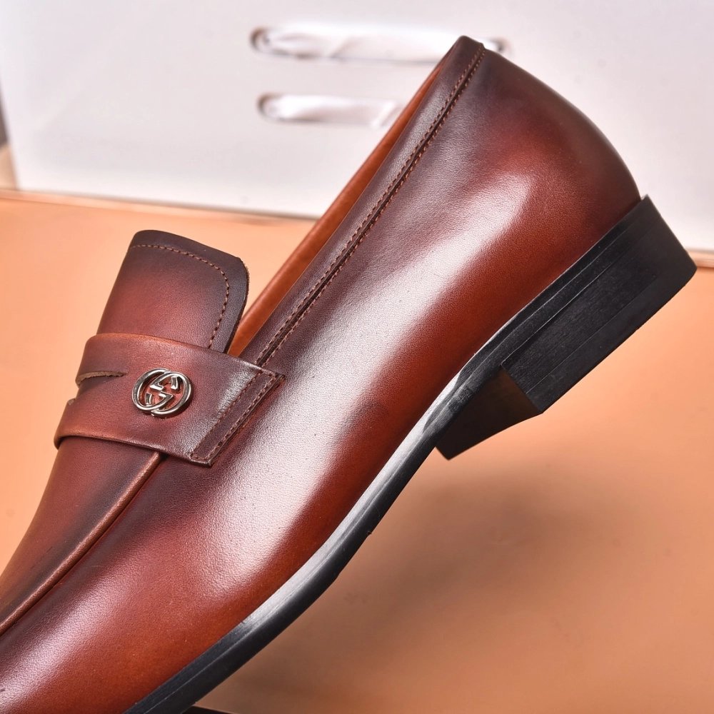 Gucci leather shoes 085,GUCCI SHOES,Business Shoes