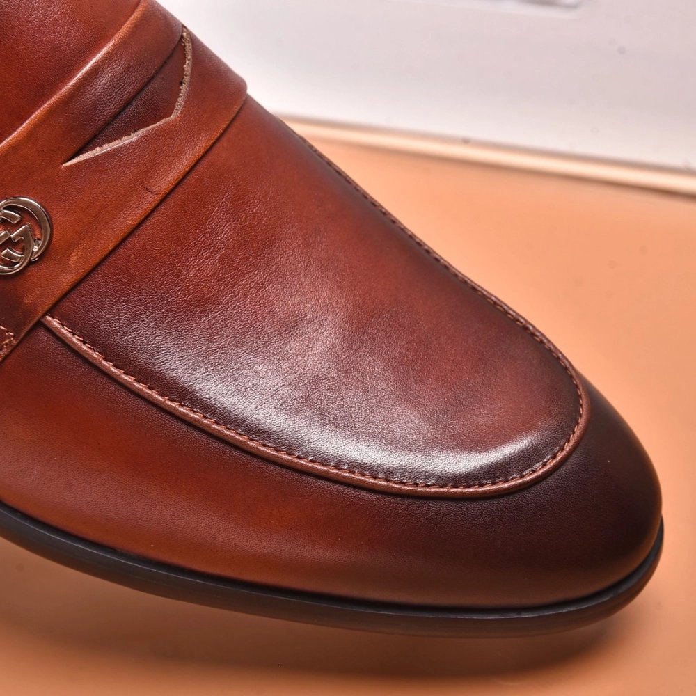 Gucci leather shoes 085,GUCCI SHOES,Business Shoes