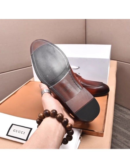 Gucci leather shoes 085,GUCCI SHOES,Business Shoes