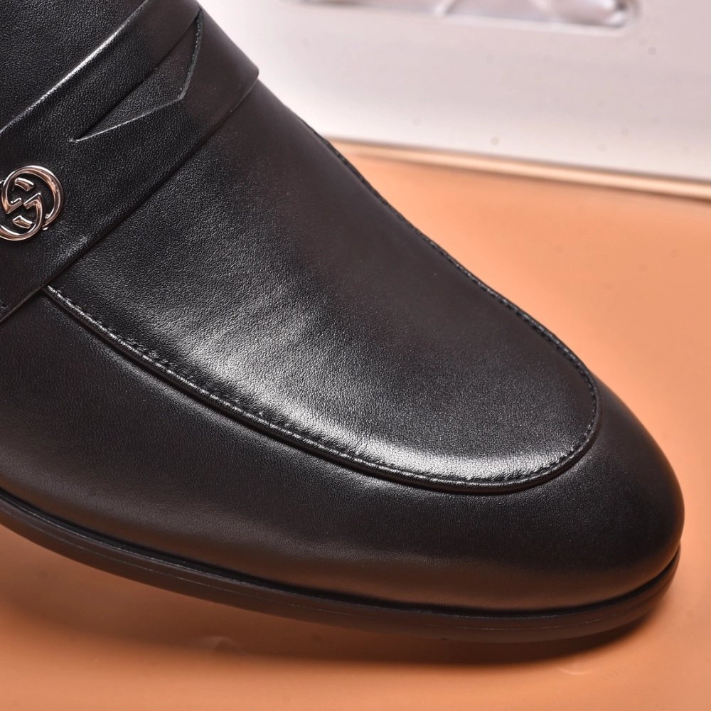 Gucci leather shoes 086,GUCCI SHOES,Business Shoes