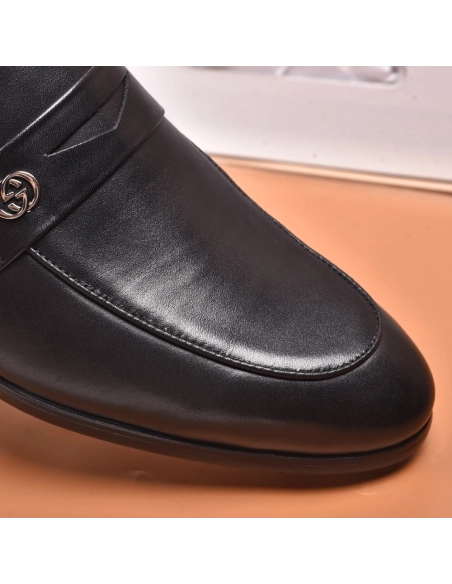 Gucci leather shoes 086,GUCCI SHOES,Business Shoes