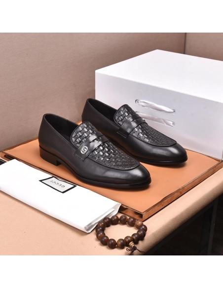 Gucci leather shoes 092,GUCCI SHOES,Business Shoes