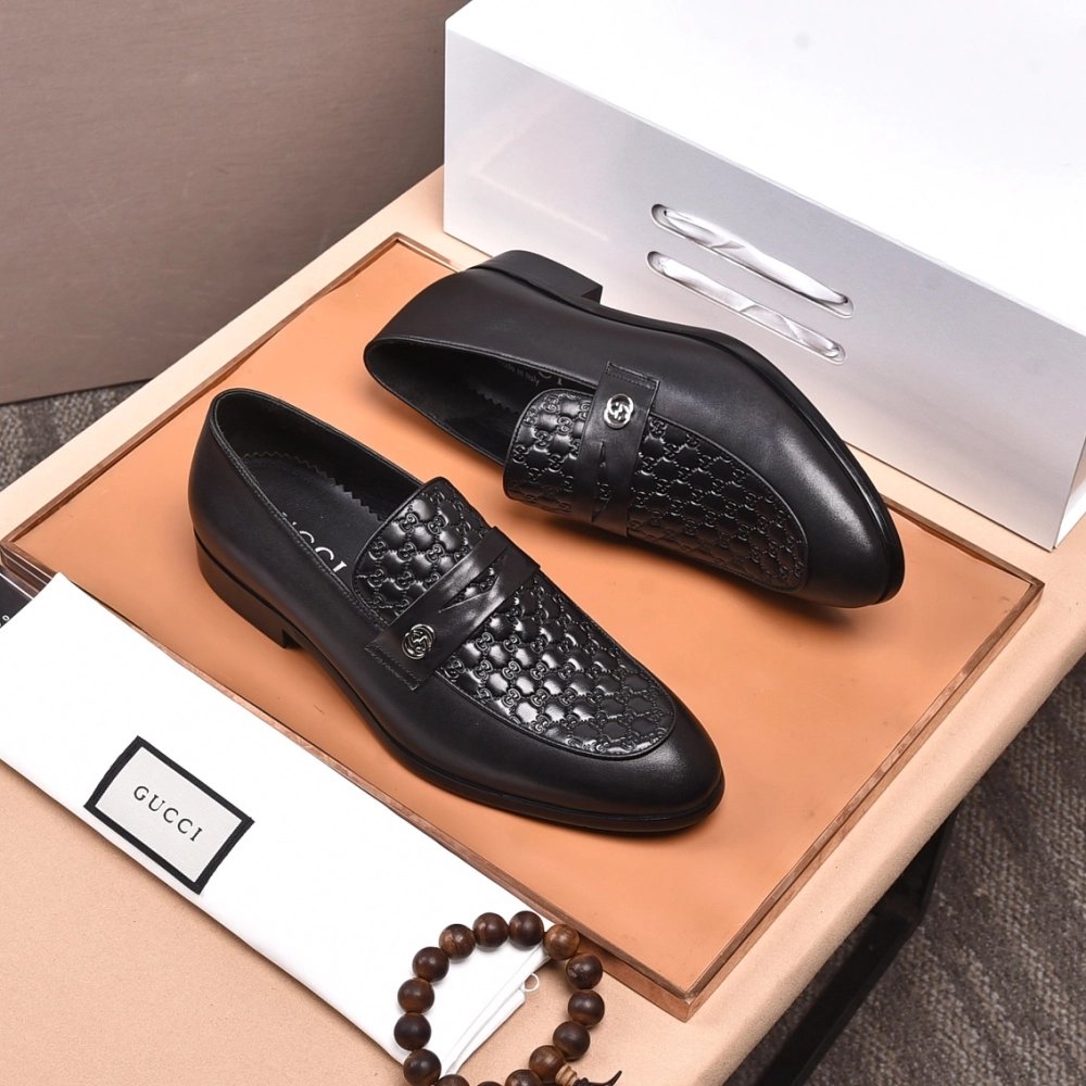 Gucci leather shoes 092,GUCCI SHOES,Business Shoes