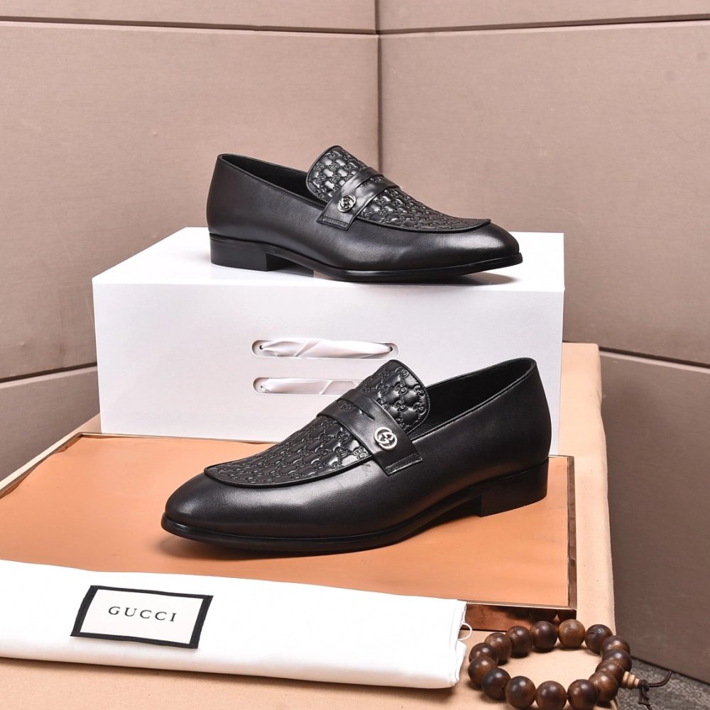 Gucci leather shoes 092,GUCCI SHOES,Business Shoes