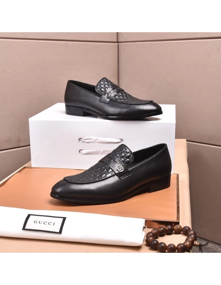 Gucci leather shoes 092,GUCCI SHOES,Business Shoes